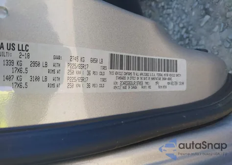 2018 Dodge Grand Caravan Se Plus from USA, damaged, VIN 2C4RDGBG9JR197059